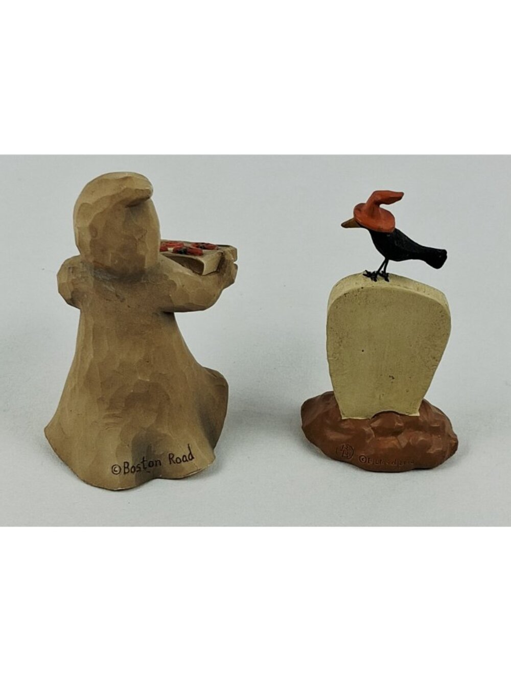 Blossom Bucket Halloween Figurines Ghost, Pumpkins, Grave Stone, Crow - Picture 2 of 14
